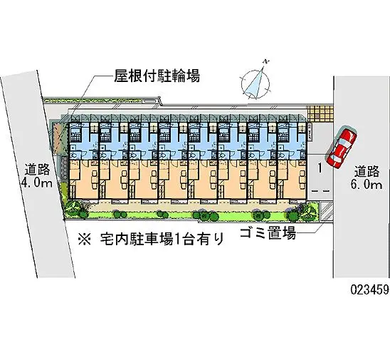 松戸市大金平４丁目 月極駐車場